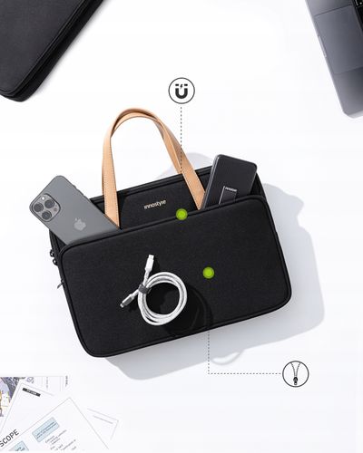 Torba na laptopa INNOSTYLE 15.6"/16" wodoodporna czarna OMNIPROTECT na Arena.pl