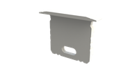 biała zaślepka z otworem GLG3 endcap white with hole