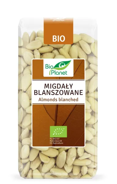 MigdaŁy Blanszowane BIO 350 g - BIO Planet zdjęcie 1