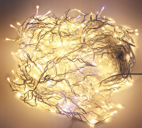 SOPLE 500 LED KURTYNA LAMPKI ZEWNĘTRZNE IP44 + FLASH Białe Ciepłe 23M na Arena.pl