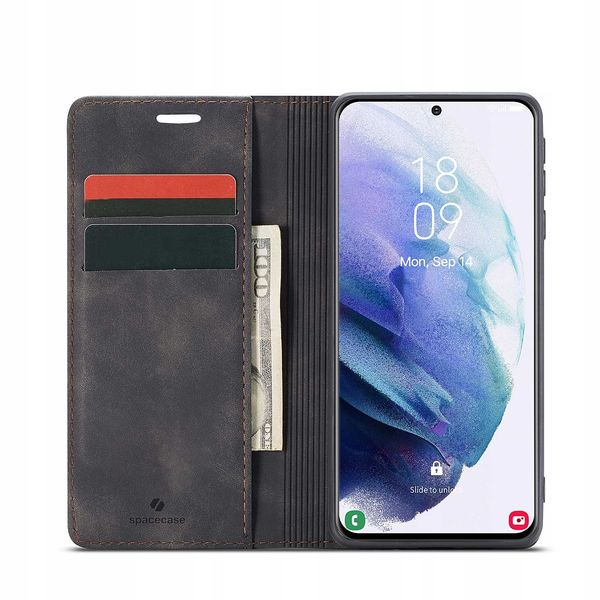 Spacecase Wallet Galaxy S21+ Black zdjęcie 14