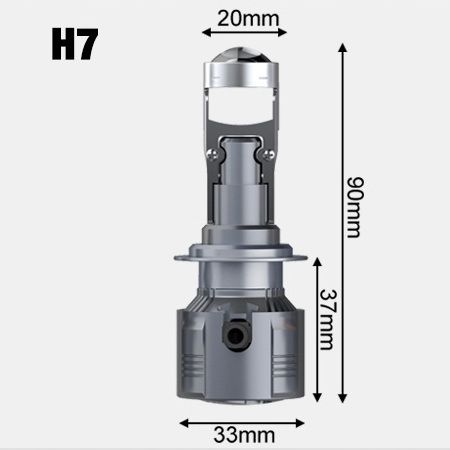 ŻARÓWKI LED H7 30000lm RETRIFY S&D PROJECTOR 100% IDEALNE ODCIĘCIE SOCZEWKA na Arena.pl