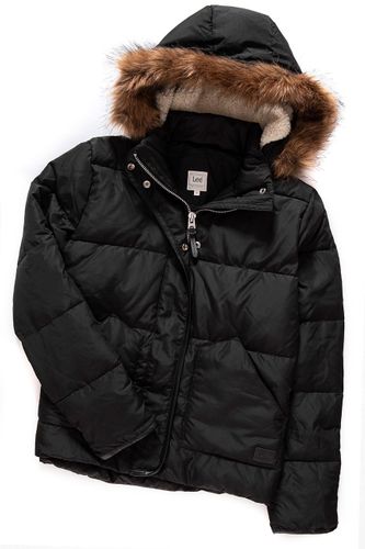 LEE PUFFER JACKET BLACK L58TWA01 M na Arena.pl