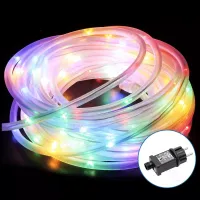 Niskonapięciowy wąż świetlny 100 LED multikolor 10m do dekoracji zewnętrznych