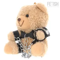fetish submissive yogi teddy bear - designerski miś z kolekcji z zawieszką