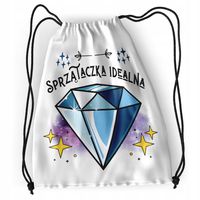 Plecak Sportowy Szkolny Sprzątaczki Worek Torba Z Nadrukiem Ze Zdjęciem