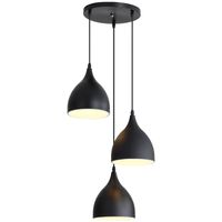 Lampa sufitowa loftowa metalowa wisząca AT17-3SZ-Black