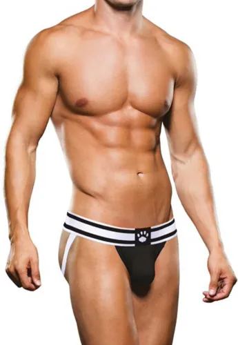 prowler jock strap xs - dwukolorowy pas, otwarty tył, logo na Arena.pl