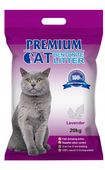 Premium Cat Żwirek Bentonitowy Zbrylający Lawendowy dla kota 20kg