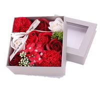 Flowerbox mydlane róże duże mydełka piękny prezent na dzień matki