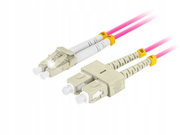 Patchcord światłowodowy Mm LC/UPC-SC/UPC Duplex