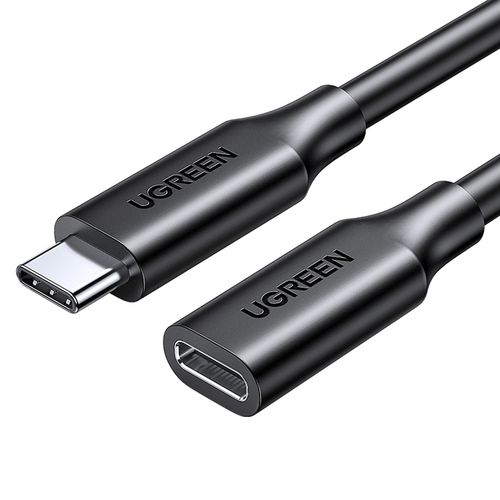 Przedłużacz kabla przewodu USB-C 100W 10Gb/s 1m czarny na Arena.pl