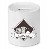 Skarbonka Dla Krawcowej Krawca Krawiec Prezent Z Nadrukiem Ze Zdjęciem