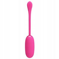 Jajko stymulujące Prettylove Julius 19,6 cm różowe