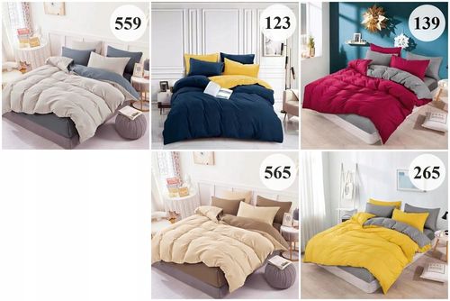 Komplet Pościeli 200x220 + 2Poszewki 70x80 Dwustronna Na Prezent Nowe Wzory na Arena.pl