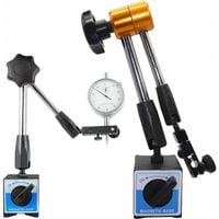 Czujnik zegarowy 0-10 mm ze statywem magnetycznym SilverTools