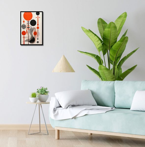 Plakat 30x45cm Kontrastowy Kosmos zdjęcie 4