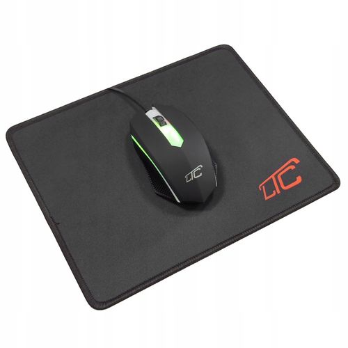 KLAWIATURA MYSZKA PODKŁADKA MIKROFON SŁUCHAWKI ZESTAW GAMINGOWY 4W1 PREZENT na Arena.pl