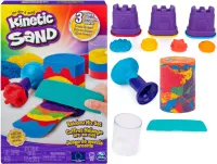 Kinetic Sand. Zestaw tęczowych narzędzi