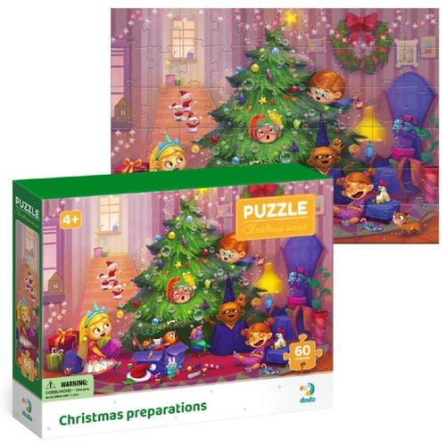 puzzle przygotowanie do swiat, 60 el. 300575 na Arena.pl