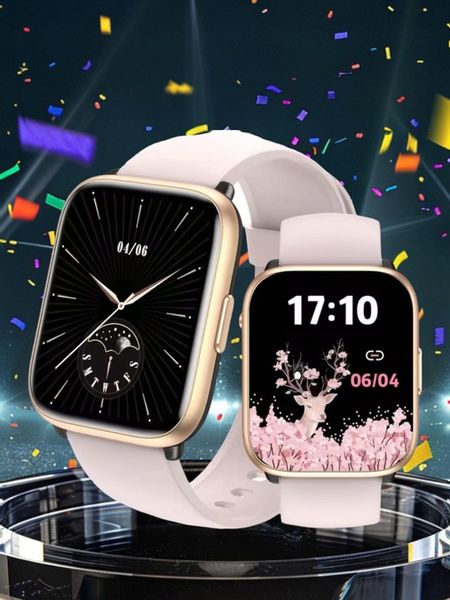 SMARTWATCH ZEGAREK POLSKIE MENU ROZMOWY SPORT SMART WATCH DAMSKI 2 PASKI zdjęcie 14