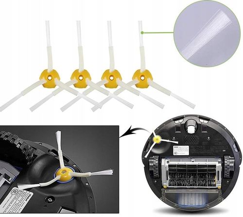 ZESTAW FILTRY AeroVac SZCZOTKI DO iRobot ROOMBA 620 650 671 676 680 na Arena.pl