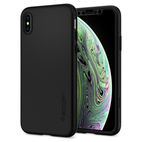SPIGEN THIN FIT 360 - iPhone X / XS - BLACK na Arena.pl