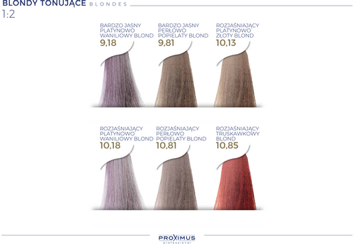 PROXIMUS Farba do włosów SUPREME COLOR NANOTECHNOLOGY - 4,18 na Arena.pl