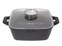 Garnek kwadratowy brytfanna SEREY 26cm 5,8l GREBLON non-stick indukcja