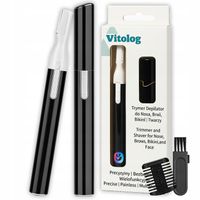 Trymer Depilator Damski do Twarzy Brwi Nosa Wąsika Bikini Miejsc