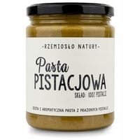 PASTA PISTACJOWA 100% MASŁO PISTACJOWE Z PISTACJI KREM PISTACJOWY 500g