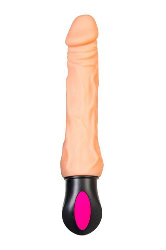 A TOYS  Realistic Vibrator with heating, TPE, 12 Modes, bendable, recharble na Arena.pl