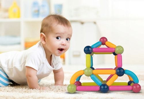 KLOCKI MAGNETYCZNE KONSTRUKCYJNE EDUKACYJNE 45 EL DLA DZIECI MAGNETIC STICK na Arena.pl