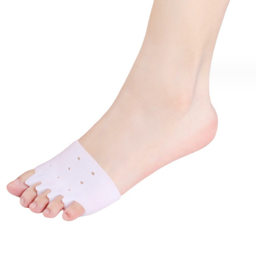 Elastyczna opaska na haluksy biały żelowy separator na pięć palców 2 szt na Arena.pl