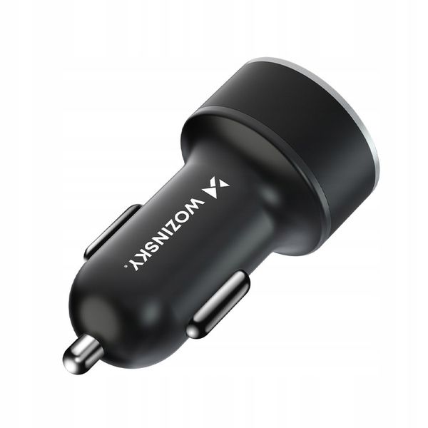 WOZINSKY ŁADOWARKA SAMOCHODOWA USB-A USB-C DWA PORTY UNIWERSALNA MOCNA 36W zdjęcie 10