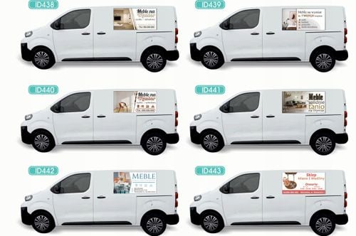 Reklama Naklejka na samochód RÓŻNE WZORY do wyboru BIURO PODRÓŻY na Arena.pl