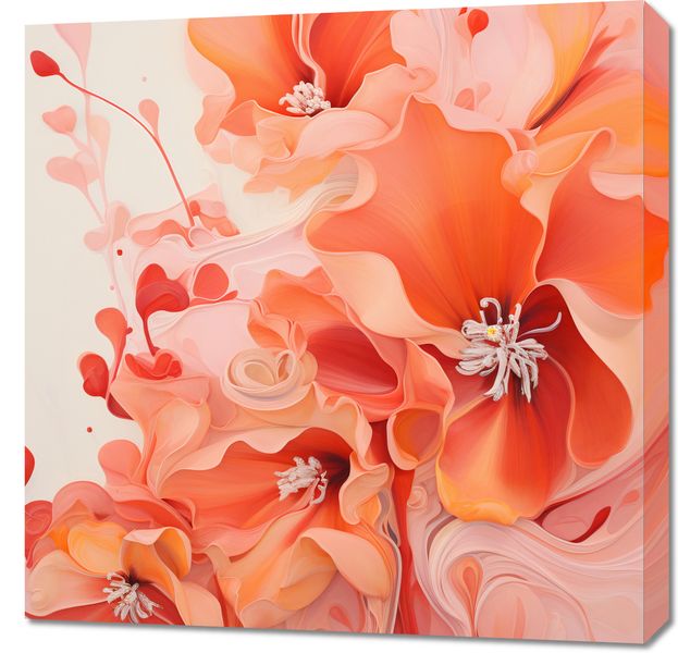 Obraz 70x70cm Płynąca Pasja zdjęcie 1