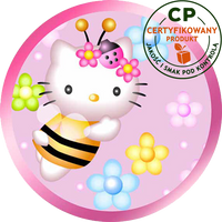Opłatek na tort Hello Kitty