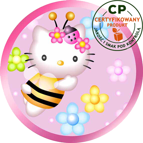 Opłatek na tort Hello Kitty zdjęcie 1