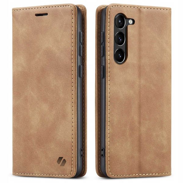 Spacecase Wallet Galaxy S23 Light Brown zdjęcie 3