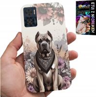 ETUI DO MOTOROLA MOTO E22 / E22I - PSIE RASY PSIE WZORY POKROWIEC + FOLIA