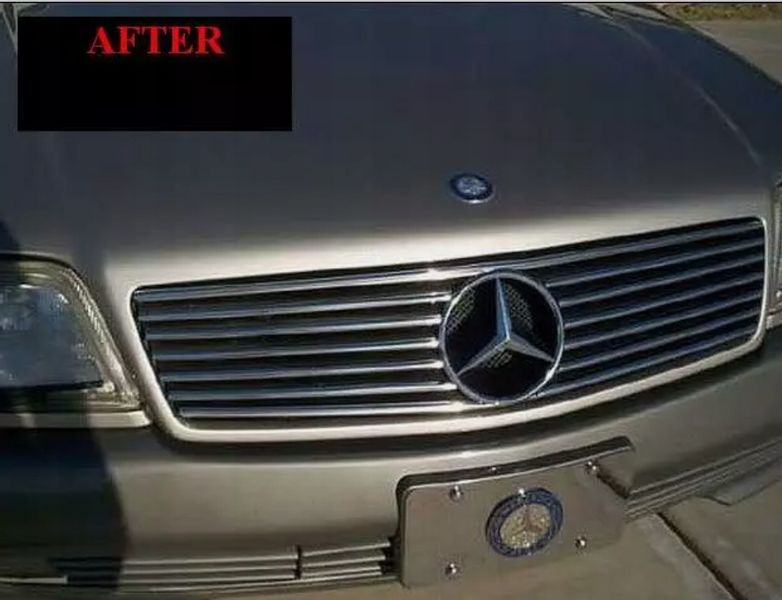 - LIstwy chrom grill chromowan zdjęcie 3