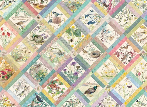 Cobble Hill Puzzle 1000 el. Patchworkowy ekosystem na Arena.pl