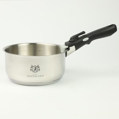 ZESTAW GARNKÓW STALOWYCH GARNKI Z ODPINANĄ RĄCZKĄ 3 SZT FUSION 1,6/2,2/3,1L na Arena.pl