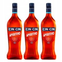 CIN CIN APERITIVO SPRITZ BITTER ORANGE bezalkoholowy drink koktajl 3butelki