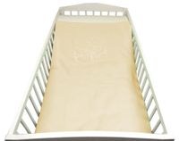 Kocyk Dziecięcy Polarowy 80X90 Wytłaczane Misie - Beż