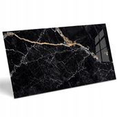PŁYTKI CERAMICZNE GRES CZARNY MARMUR PODŁOGOWE ŚCIENNE 120X60 WYSOKI POŁYSK