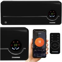 Kurtyna Powietrzna KAMINER Mocny Grzejnik Elektryczny Ścienny WiFi +