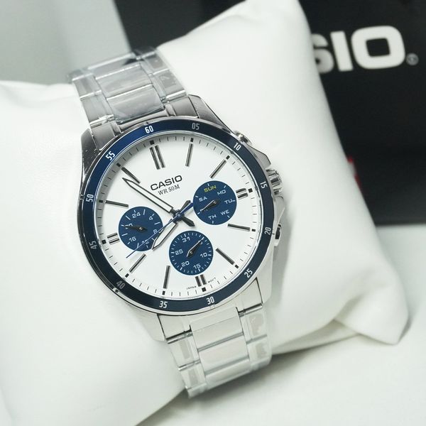 ZEGAREK MĘSKI CASIO MTP-1374D-7A2 (zd063f) + BOX zdjęcie 6