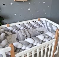 OCHRANIACZ WARKOCZ 360cm DO ŁOŻECZKA TROCZKI x6